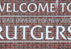 Rutgers University Welcome Sign