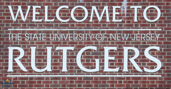 Rutgers University Welcome Sign