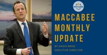 David Brog BDS Maccabee Monthly Update