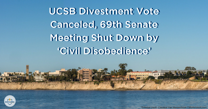 UCSB Divestment Vote Canceled, 69th Senate Meeting Shut Down by ‘Civil Disobedience’ (1)