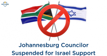 Johannesburg Councilor Suspended for Israel Support