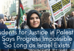 Students for Justice in Palestine ( SJP ) Says Progress Impossible ‘So Long as Israel Exists’