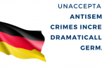 ANTISEMITIC CRIMES INCREASE DRAMATICALLY IN GERMANY