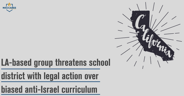 LA-based group threatens school district with legal action over biased anti-Israel curriculum (1)