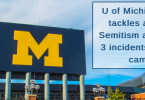 U of Michigan tackles anti-Semitism after 3 incidents on campus