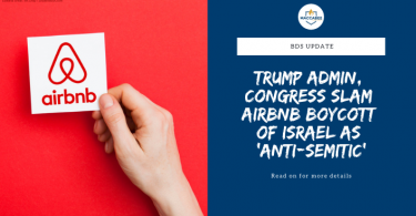 Trump Admin, Congress Slam Airbnb Boycott of Israel as ‘Anti-Semitic’