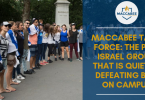 Maccabee Task Force The Pro-Israel Group That Is Quietly Defeating BDS on Campus