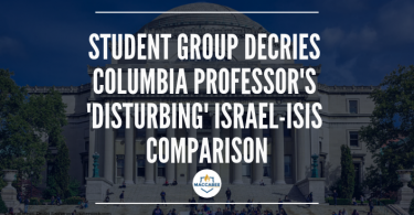 Student group decries Columbia prof's 'disturbing' Israel-ISIS comparison